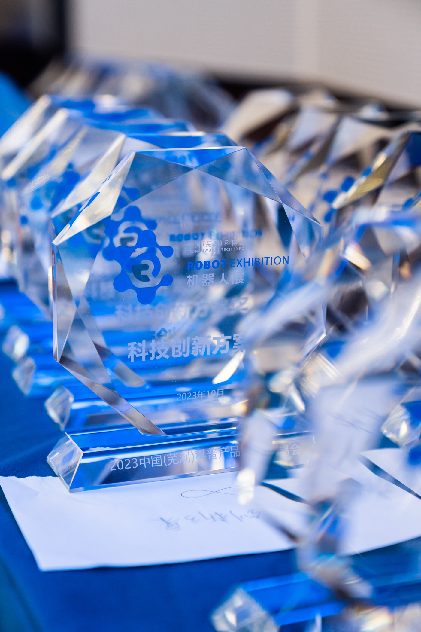 祝賀｜我司榮獲中國(guó)（蕪湖）科博會(huì)2023年度最佳零部件品牌獎(jiǎng)